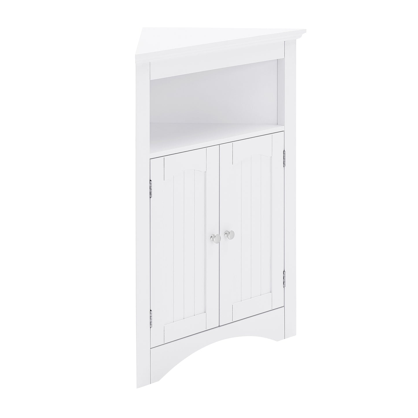 Carson II Corner Cabinet - White