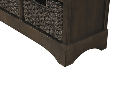 Trex Rustic Storage Cabinet - Light Gray