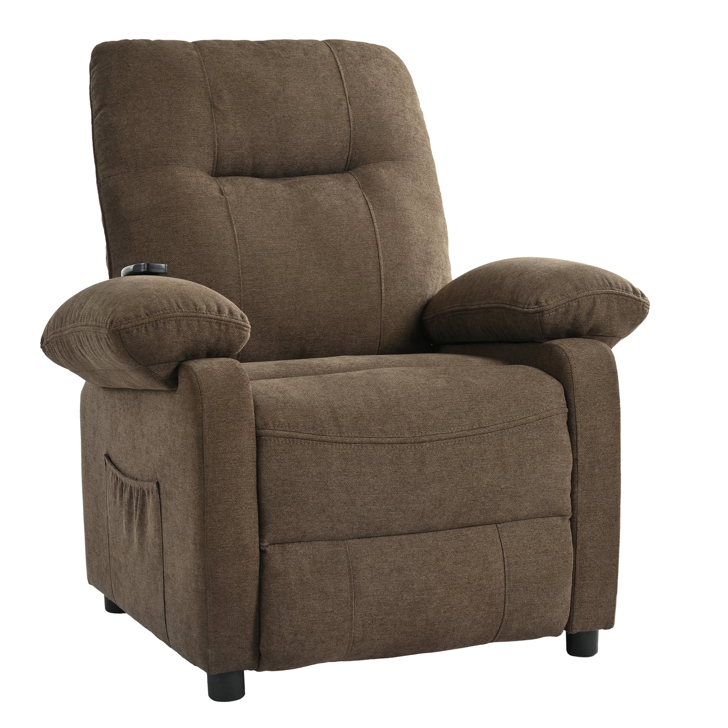 Aston Recliner Chair with Message and Heater - Brown