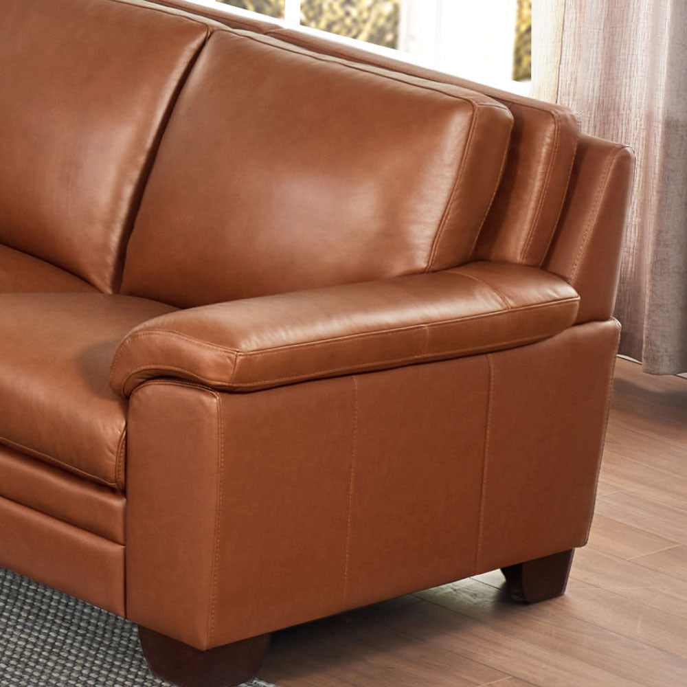 Magnum Leather Loveseat