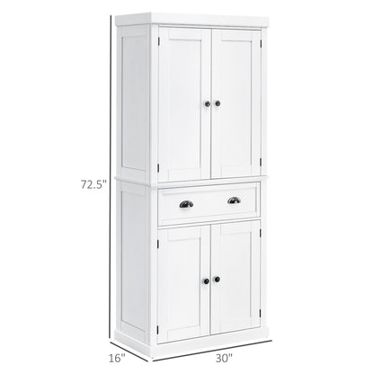 Spencer II Tall Storage Cabinet - White