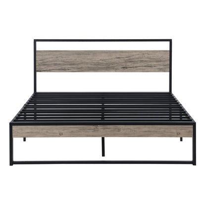 Namco Queen Size Metal Bed Frame - Black