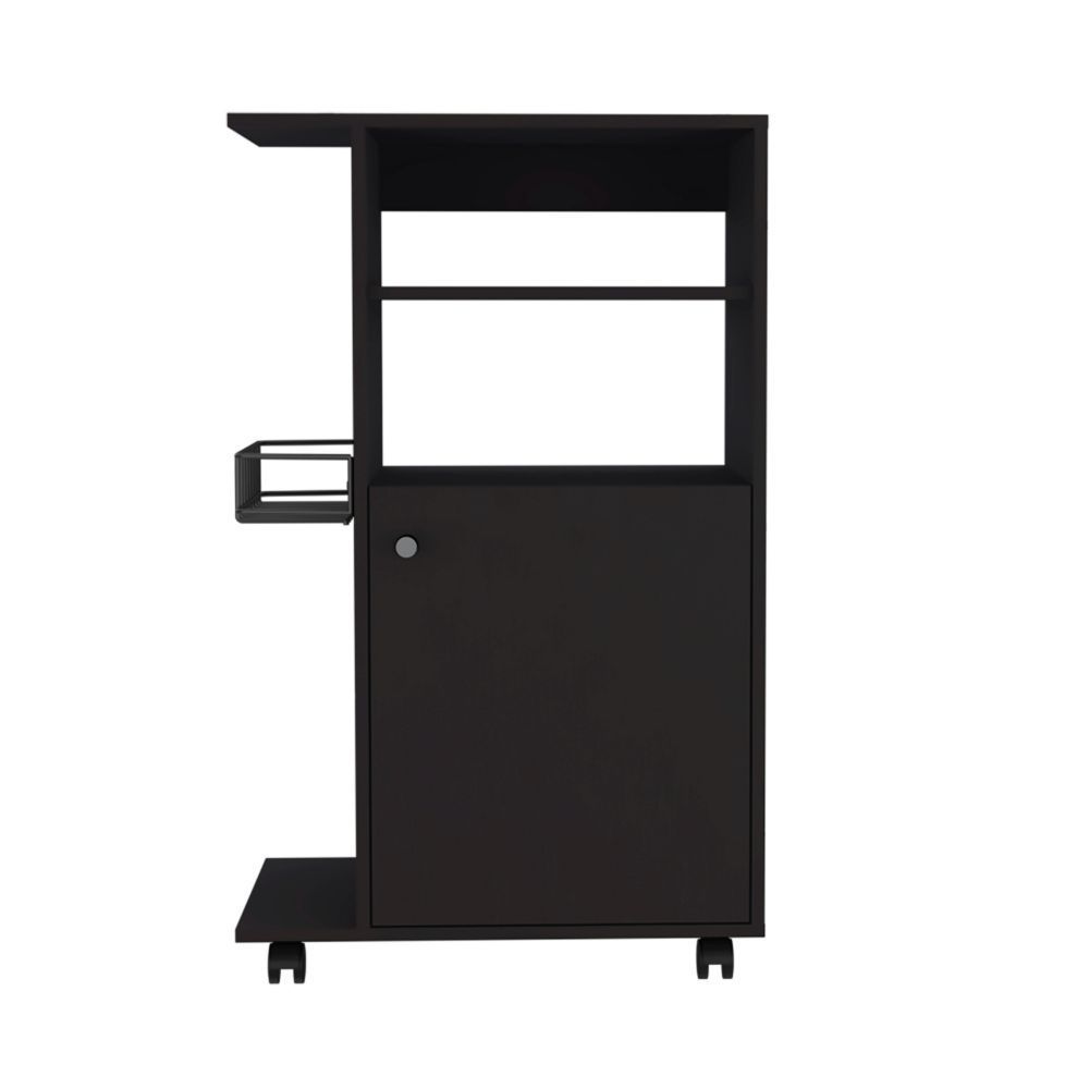 Pantry Mate Kitchen Cart - Black