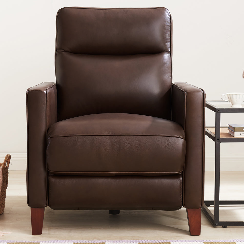 Ashby Power Headrest Zero Gravity Recliner - Chestnut