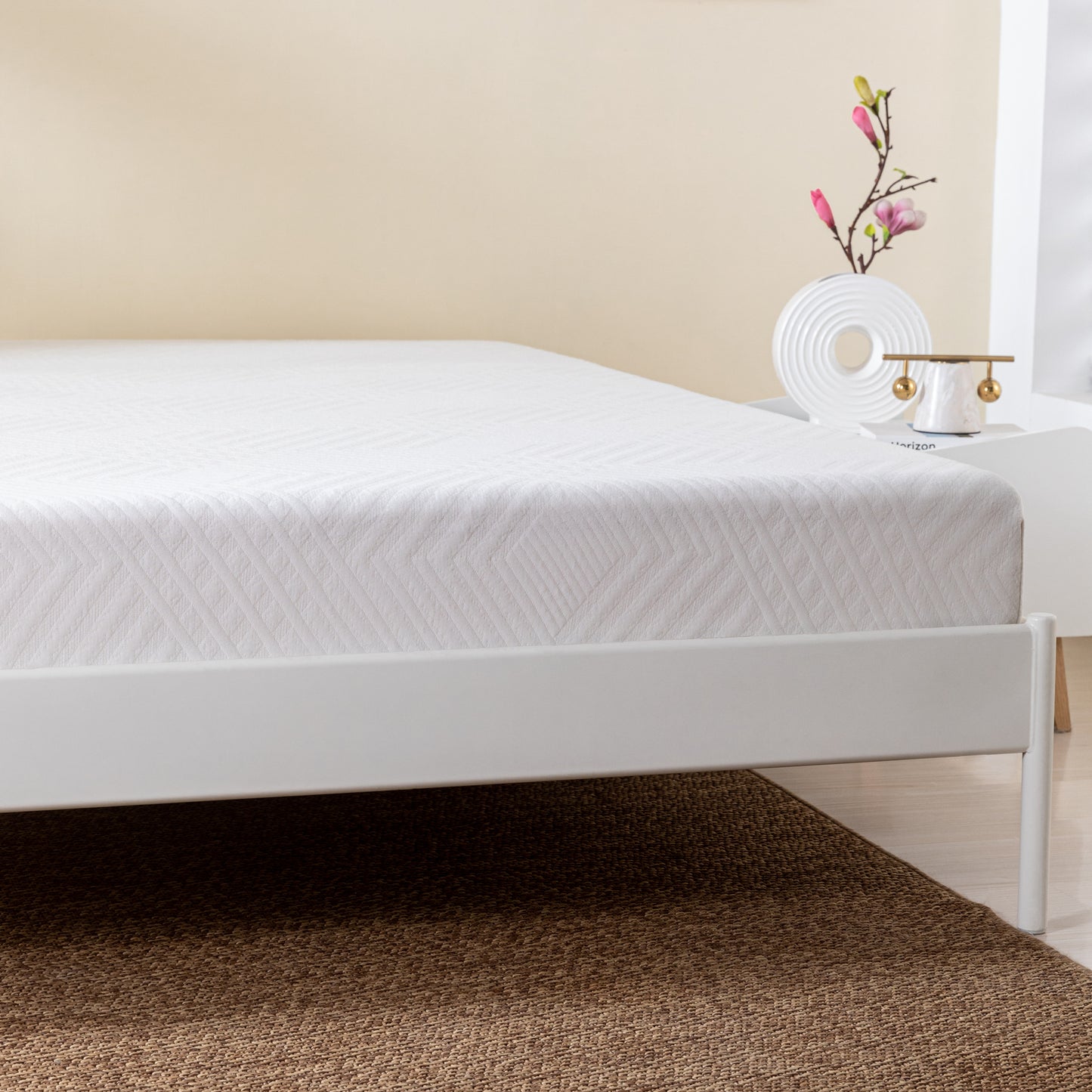 Eze Green Tea Infused Memory Foam 8" Mattress - Full