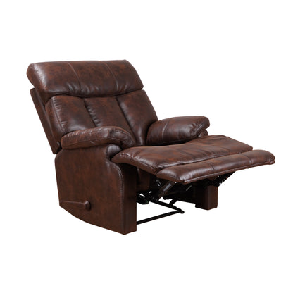 Foss Faux Leather Mannual Recliner