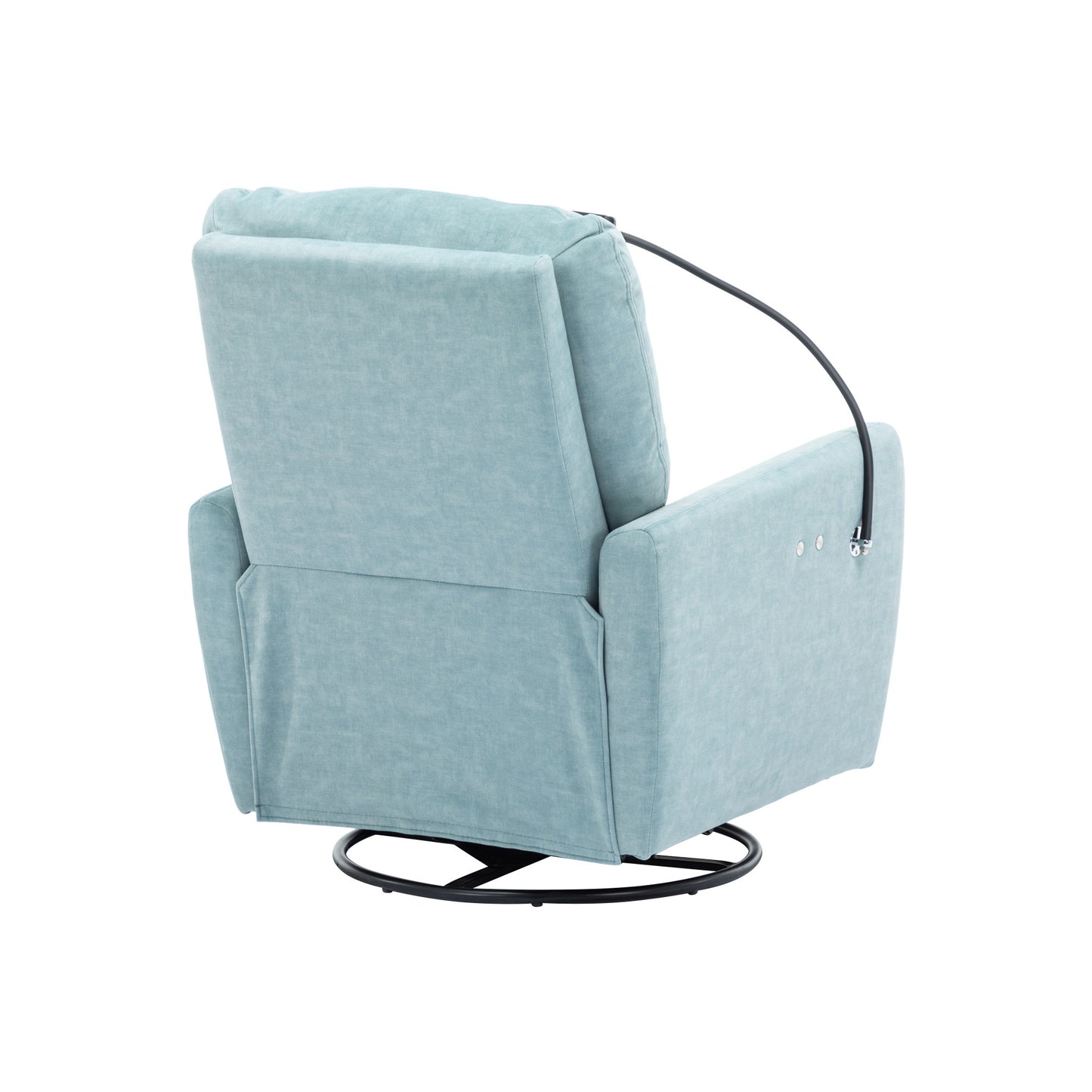 Dax Electric Rocking Motion Recliner - Blue