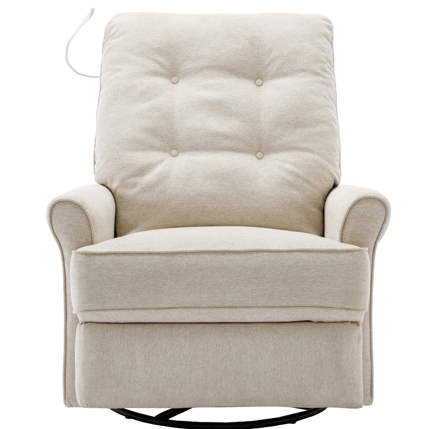 Vo 270 Degree Swivel Recliner Chairs - Cream