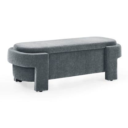 Rita Storage Bench - Gray