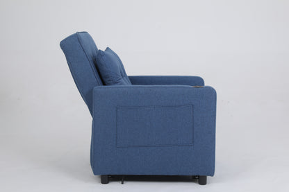 Sleeper Chair 3-in-1 Convertible - Navy Blue