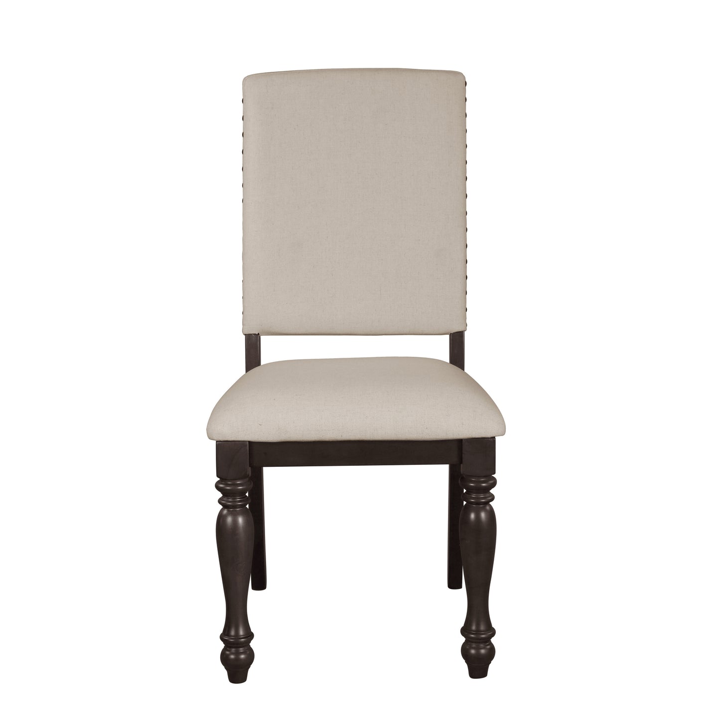 Zonos Fabric Dining Chair (Set of 2) - Brown Gray