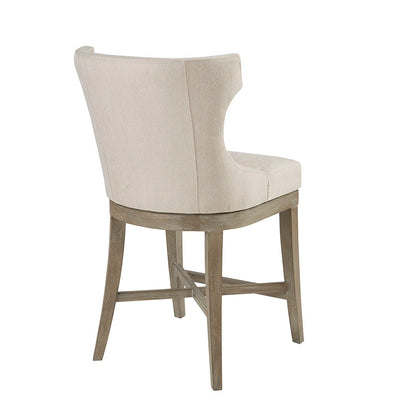 Carson Counter Stool with Swivel Seat - Cream