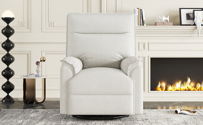 Hano 360° Swivel Recliner Chair - Beige