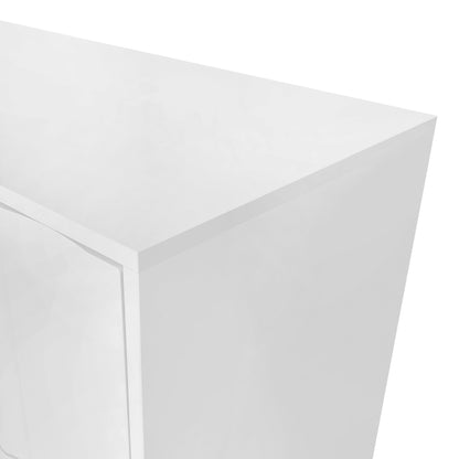 Noza Sideboard Buffet Cabinet - White