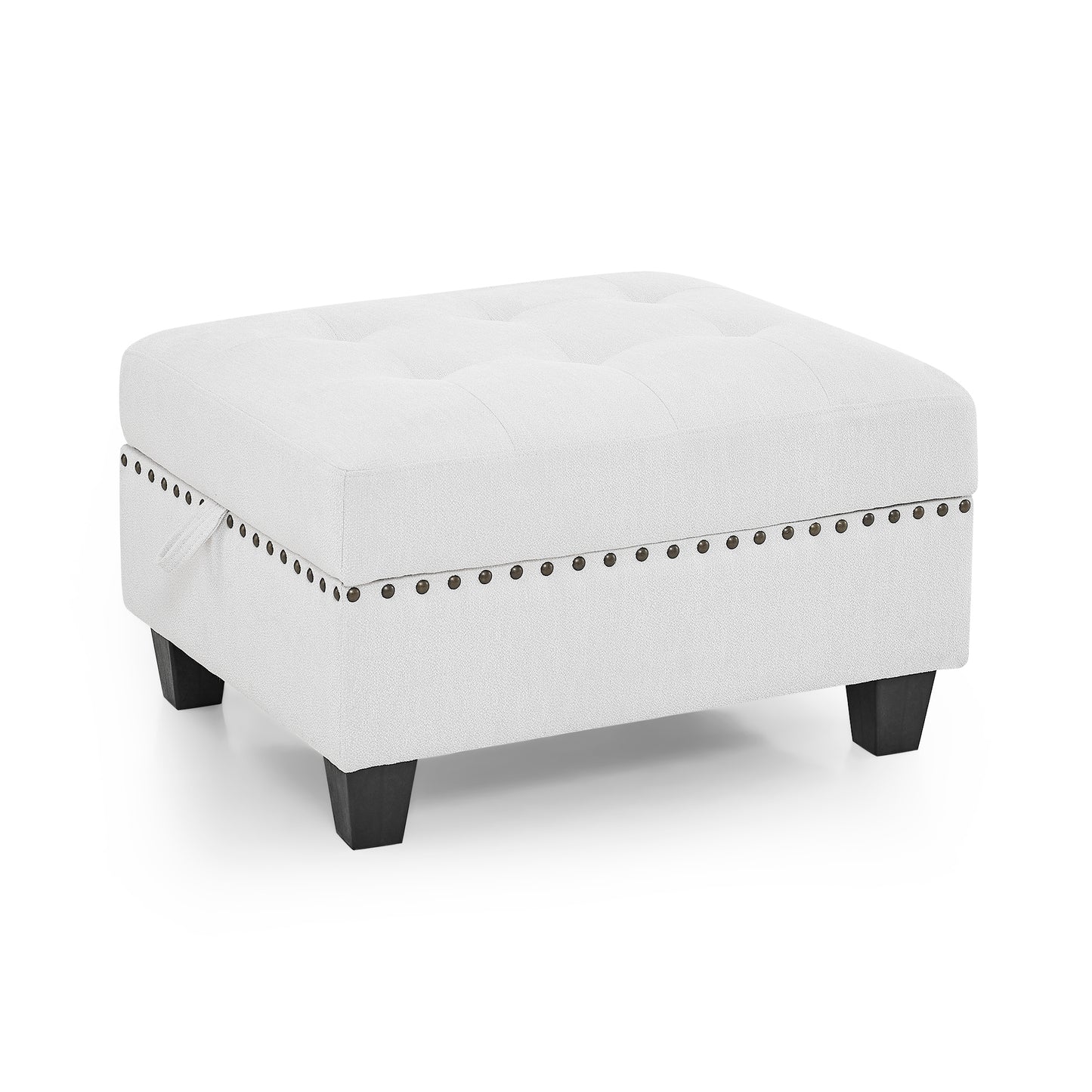 Molly Modular Sectional Sofa Four Single Chair and Two Corner - Ivory