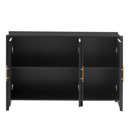 Kito II Sideboard Accent Cabinet - Black