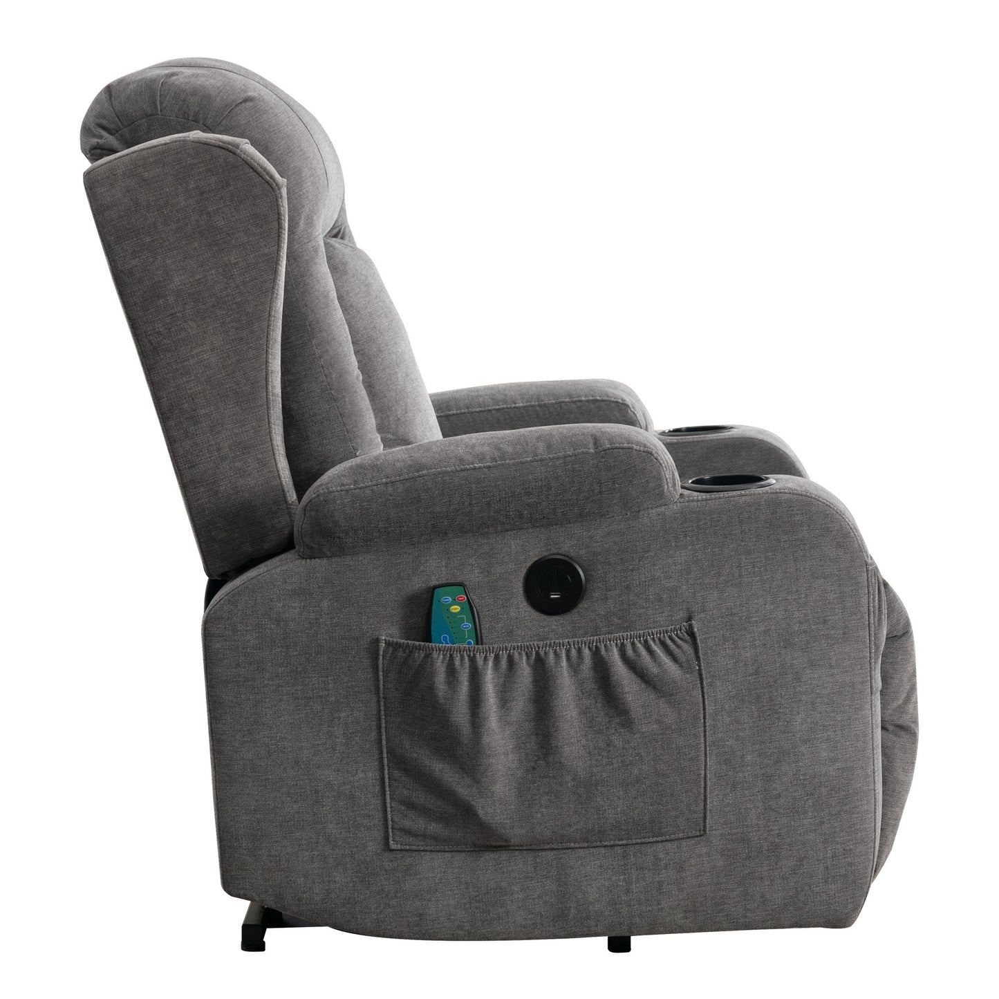 Parsons Power Lift Recliner Chair - Gray