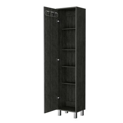 Brett Tall Storage Cabinet - Gray