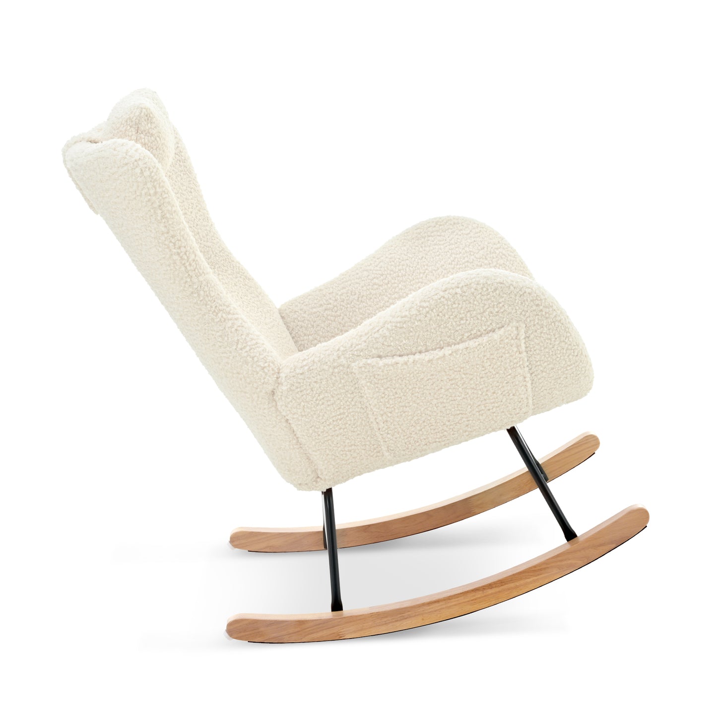 Anton Rocking Chair - Beige