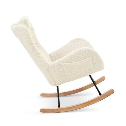 Anton Rocking Chair - Beige