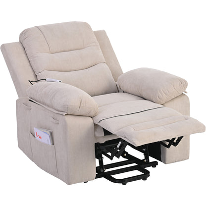 Celestial Power Lift Massage Recline Chair - Beige