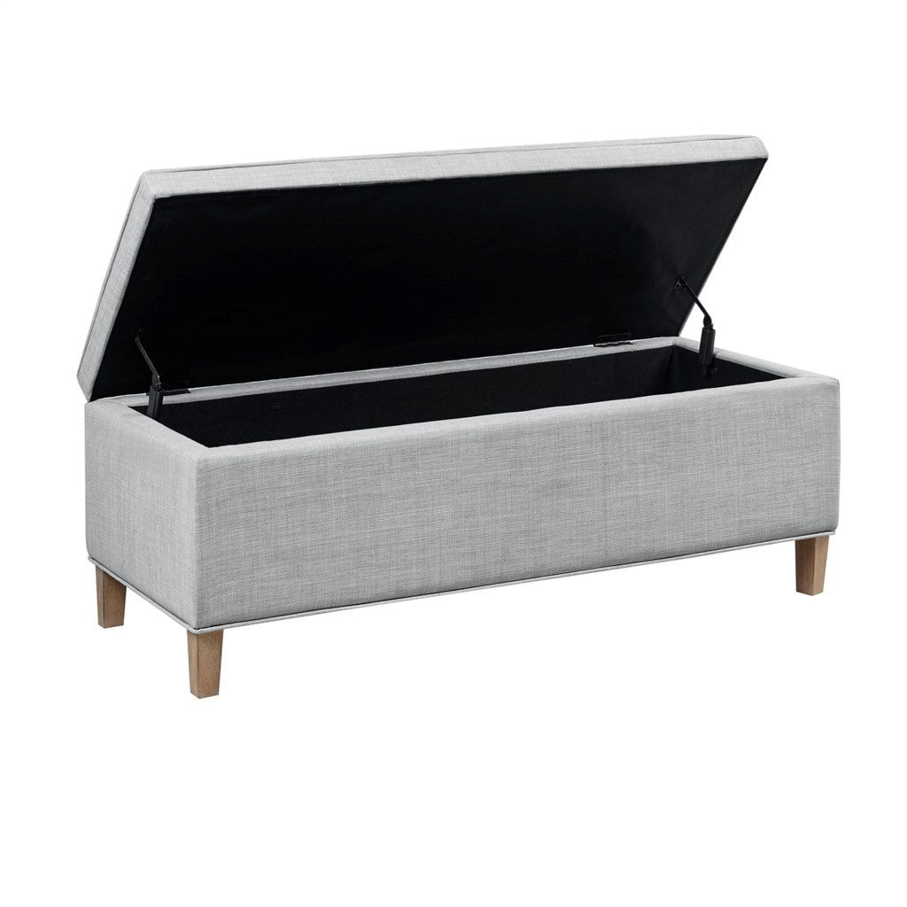 Elega Bench Storage - Light Gray