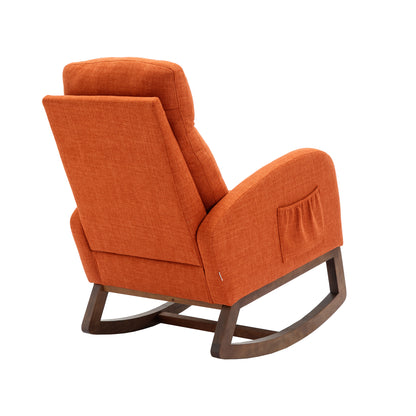 Frazer Rocking Chair - Orange