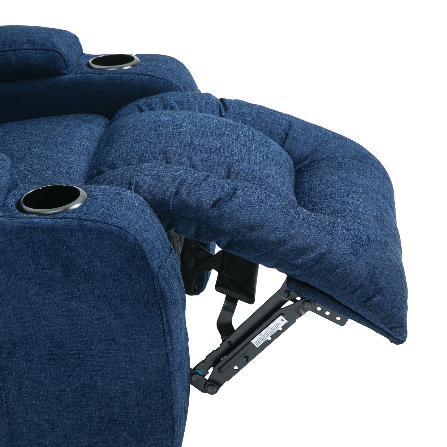 Lola Massage Recliner Chair - Navy Blue