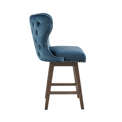 Savona Swivel Counter Stool - Blue