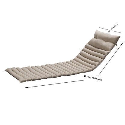 Dio Outdoor Lounge Chair Cushion Replacement (Set of 2) - Khaki