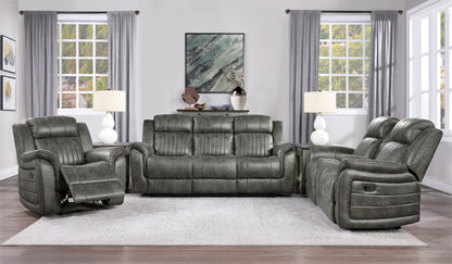 Zane Fabric Loveseat Classic - Gray