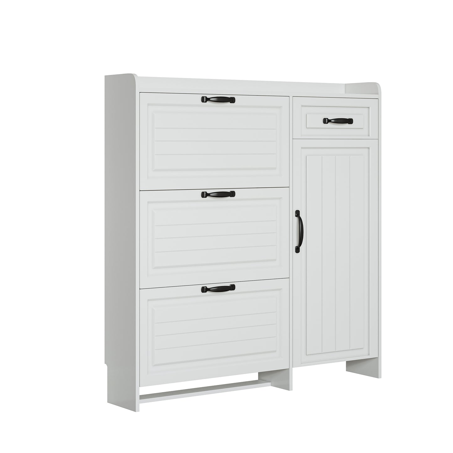 Howard Shoe Storage Cabinet - White