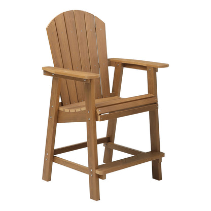 Ken Patio Bar Chair (Set of 2) - Teak