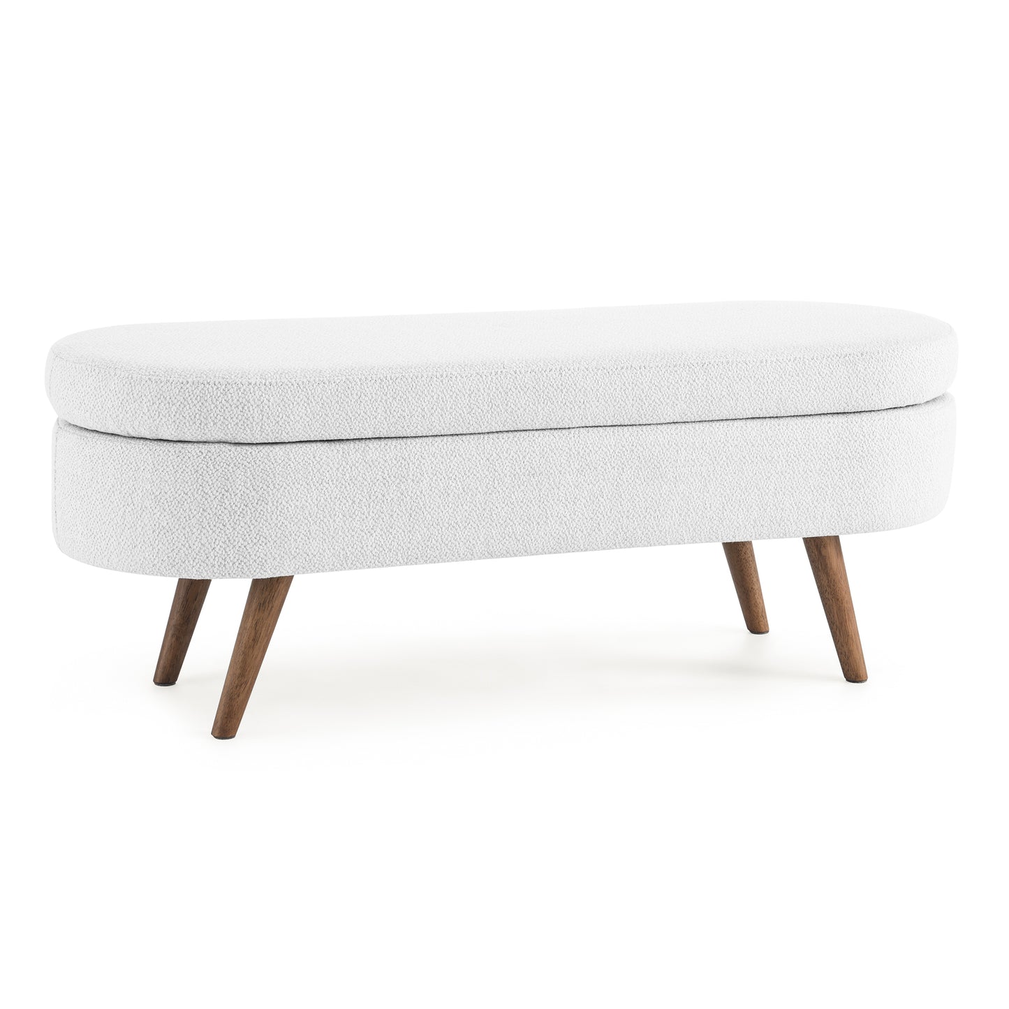 Amari Ottoman Storage Benches - White