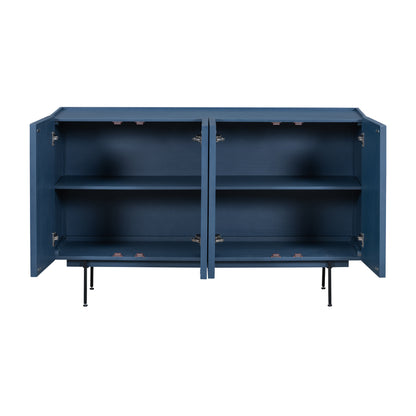 Coreen Storage Cabinet - Navy Blue