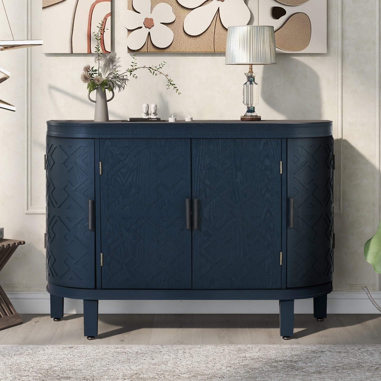 Tamra Sideboard Accent Cabinet - Blue