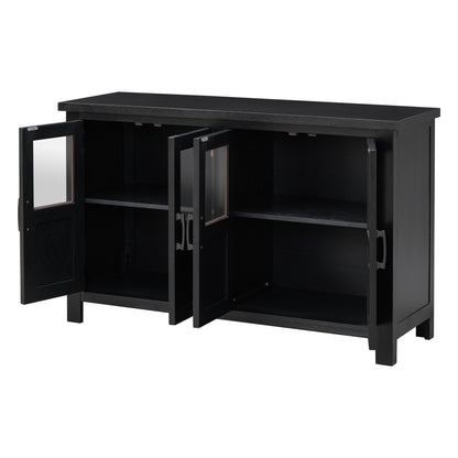 Acacia Venner Storage Cabinet - Black