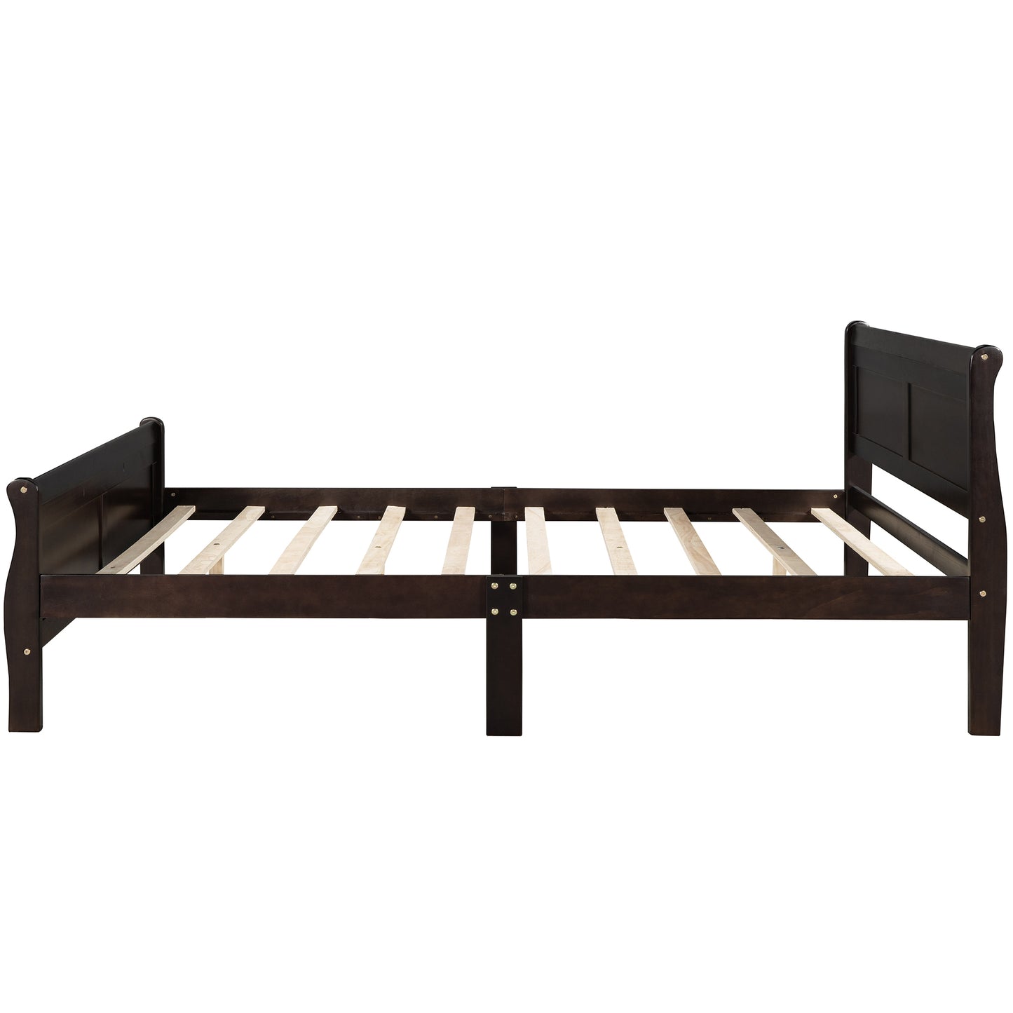 Urban Fusion Full Size Wood Platform Bed - Espresso