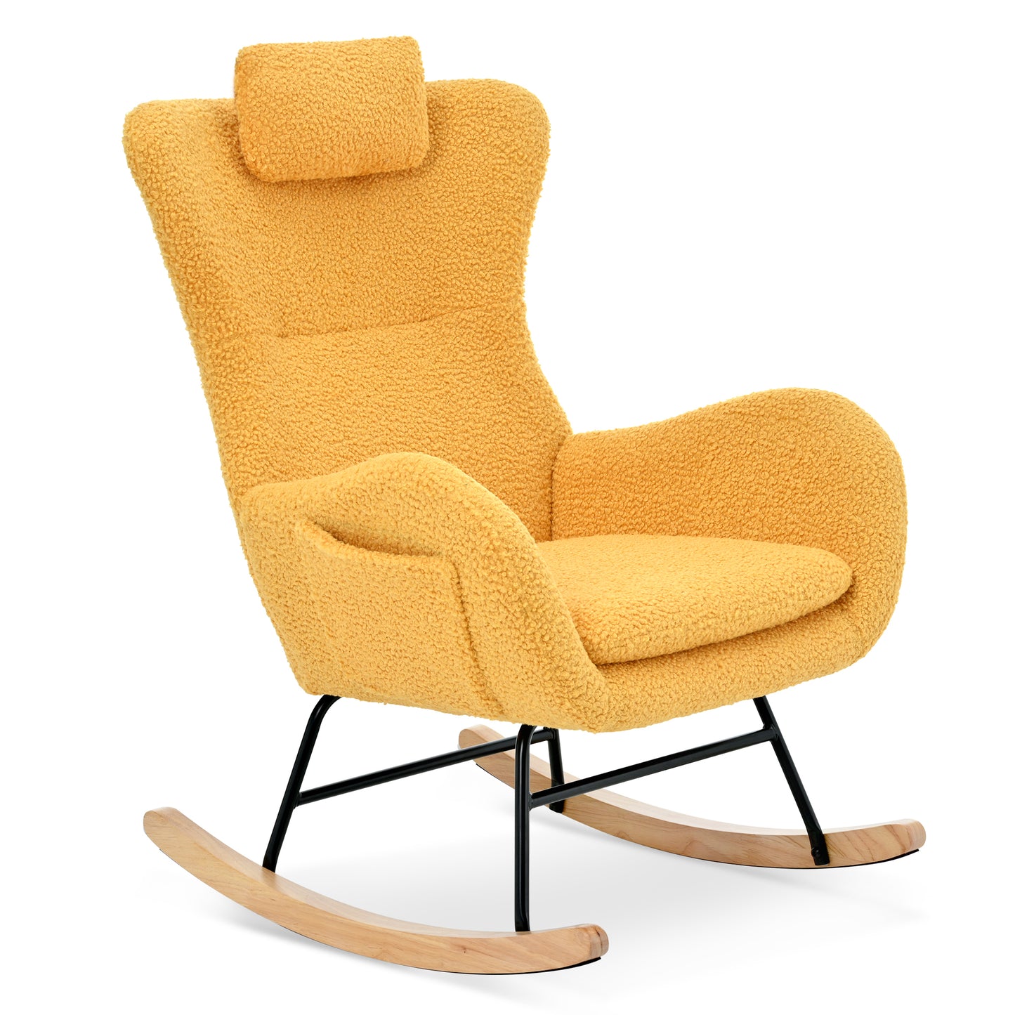 Anton Rocking Chair - Yellow