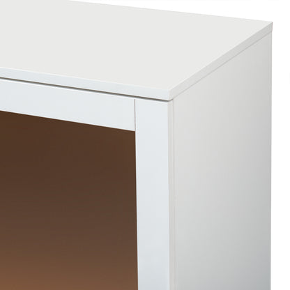 Domie Two-door Storage Cabinet - White