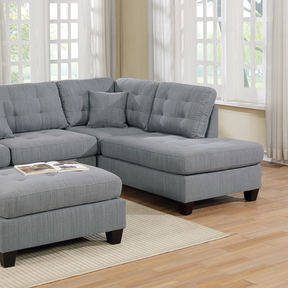 Trova 3 Pcs Modular Sofa Set  - Gray