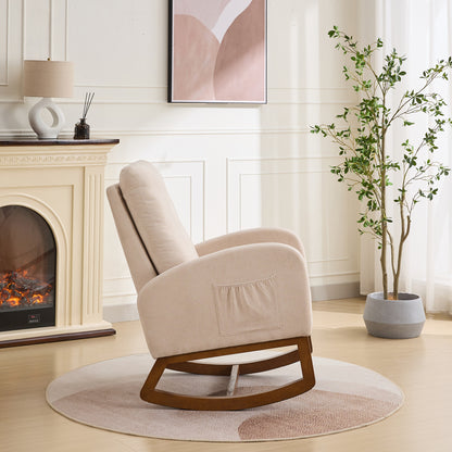 Lester Rocking Chair - Beige