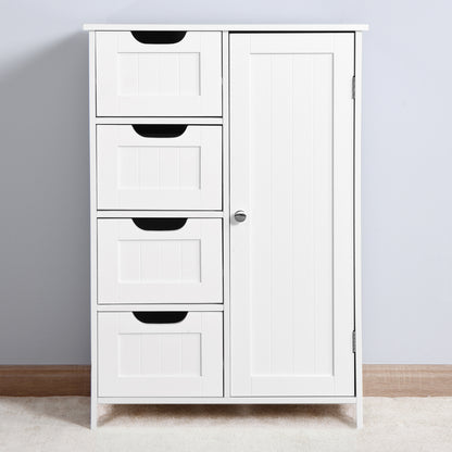 Jaro Bathroom Storage Cabine - White