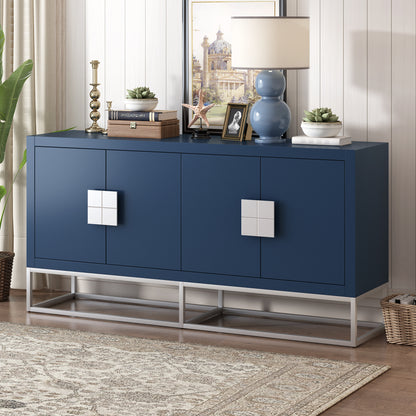 Sana Storage Cabinet - Navy Blue