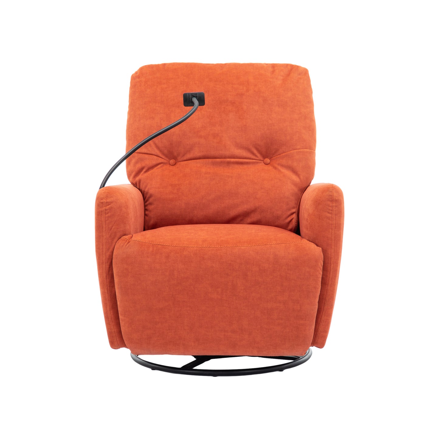 Dax Electric Rocking Motion Recliner - Orange