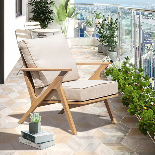 Ralph Patio Acacia Wood Chairs