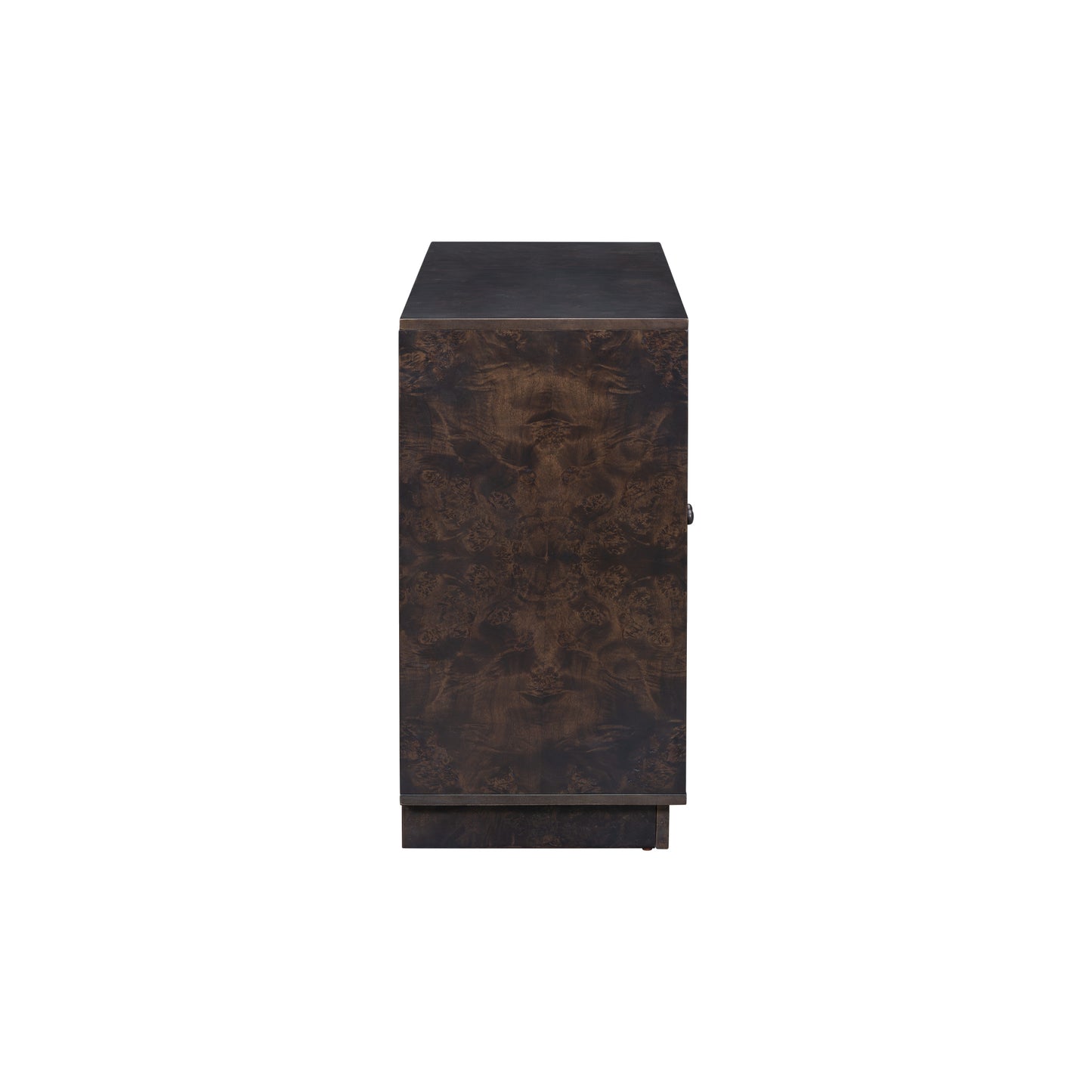 Lesia Pattern Storage Cabinet - Brown