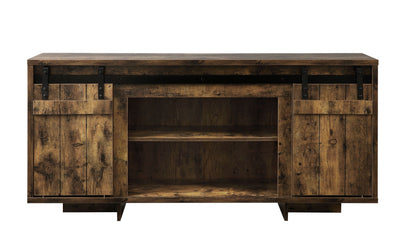 Bellarosa TV Stand - Rustic Brown