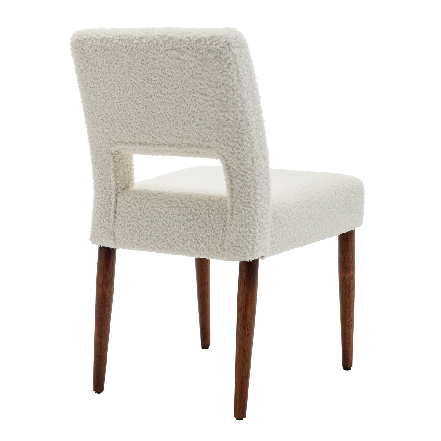 Giordano Dining Chairs with Solid Wood (Set of 2) - Cream