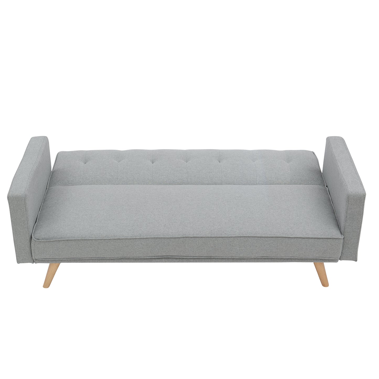 Tao Double Corner Folding Sofa Bed - Light Gray